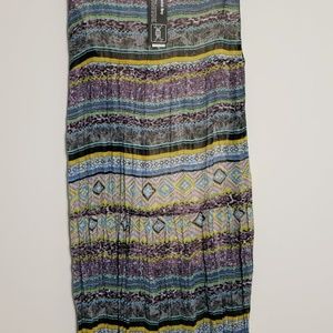 Easy Care No Iron Pleated Twist Dry Skirt